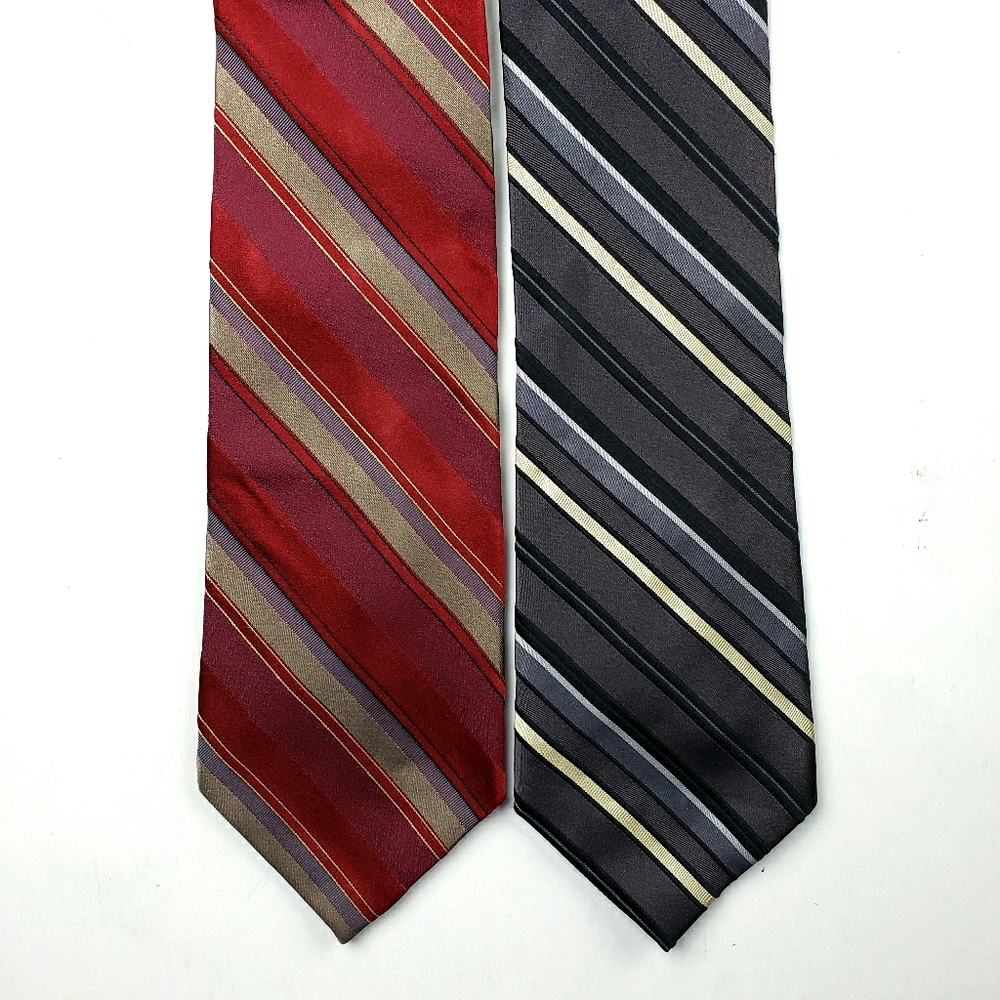 3 for $25 Covington Mens Silk Neck Ties lot of 2